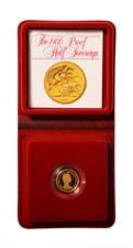 Lot 4117 - Elizabeth II, 1980 Gold Proof Half-Sovereign. Obv: Second portrait of Elizabeth II right, by...