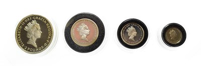 Lot 4141 - Elizabeth II, 1997 Silver Proof 'Britannia' 4-Coin Set. Each with an obverse depicting the...