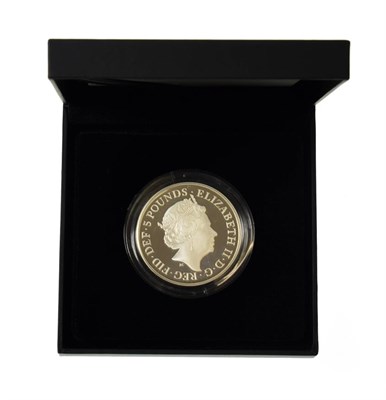 Lot 4161 - Elizabeth II, 2017 Proof Silver Piedfort Five Pounds. Commemorating the 1000th Anniversary of...
