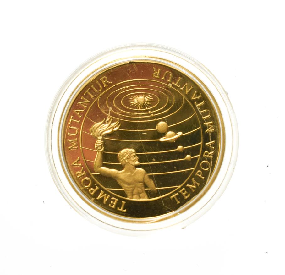 Lot 4196 - Kiribati and Samoa, 1998 Gold Proof 2 x 50 Dollars. 7.75g .999 gold. An intriguing and novel...