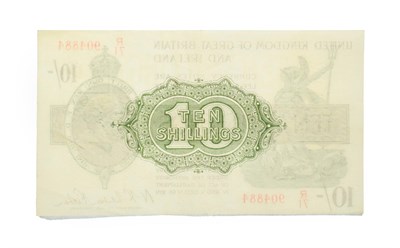 Lot 4228 - Great Britain, 1922 - 1923 10 Shillings Treasury Note, N. K. Warren Fisher signature, serial...