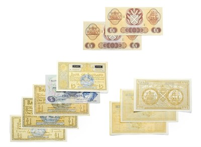 Lot 4272 - Scotland, x Bank of Scotland  Notes.  1952 five pounds. 22/08/192 17/L 9056. P. 98a. Residue to...