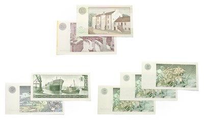 Lot 4285 - Scotland, A collection of 7 x Uncirculated banknotes  1982 twenty pounds. 29/03/1982. D/BF...