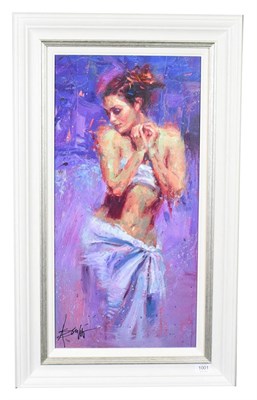 Lot 1001 - Henry Asencio (Contemporary) American ''Prelude to a Treasure'' Signed and numbered 7/95,...