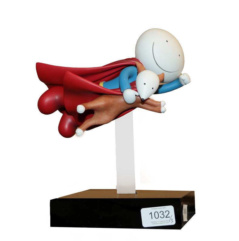 Lot 1032 - Doug Hyde (b.1972) ''Is it a Bird? Is it a Plane?'' Signed and numbered 89/395, cold cast...
