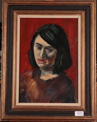 Lot 1073 - Emmanuel Levy (1900-1986) ''Anna'' Signed, oil on board, together with a further oil on board...