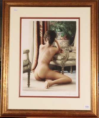 Lot 1084 - Douglas Hoffman (b.1945) American Nude Signed and numbered 15/295, a colour reproduction, 55cm...