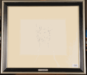 Lot 1087 - After Pablo Picasso (1881-1973) Faun Black and white print, together with another depicting a still