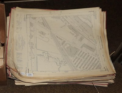 Lot 225 - A quantity of mid 20th century ordnance survey maps, 1950's and 60's Leeds County Borough