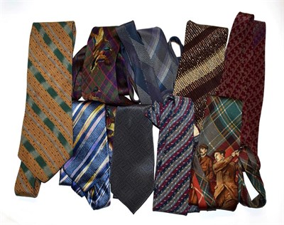 Lot 1134 - Gents ties including seven silk Missoni examples, many bought from the 'Mens Store...