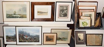 Lot 1248 - A large quantity of pictures and prints to include Charles W Cain, The Minaret, signed etching,...