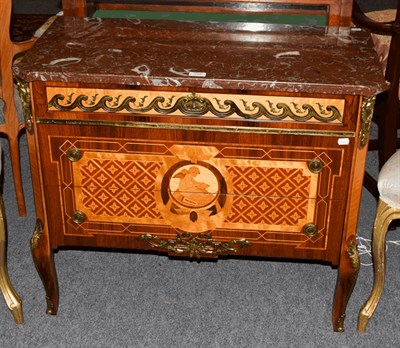 Lot 1380 - A French reproduction chest