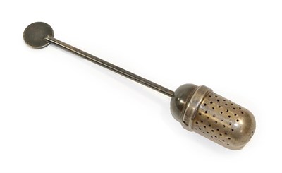 Lot 2080 - Christian Dell (1893-1974) for Bauhaus: A Plated Tee-Ei (tea ball) Tea Infuser, with disc...