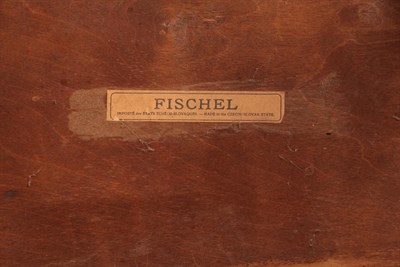 Lot 2225 - A Pair of Fischel Nursery Bentwood and Stencilled Side Tables, the rectangular tops with a...