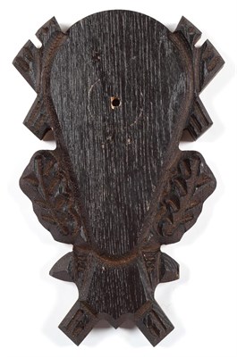 Lot 121 - Taxidermy: Shields, fifty matching carved Austro-German style shields, 15cm by 23cm (50) used .