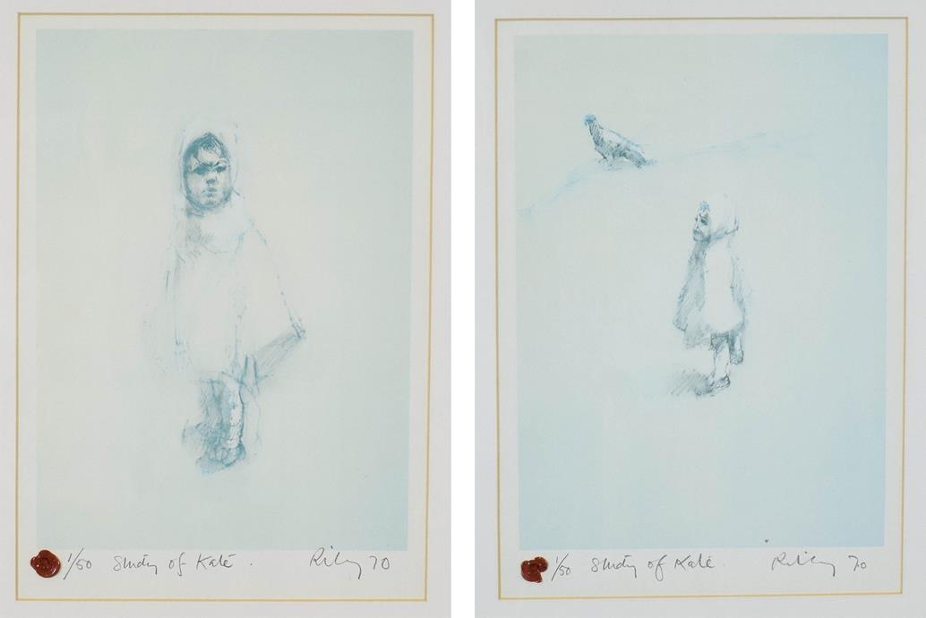 Lot 1009 - Harold Riley (b.1934) ''Study of Kate'' Signed and dated (19)70, inscribed and numbered 1/5,...