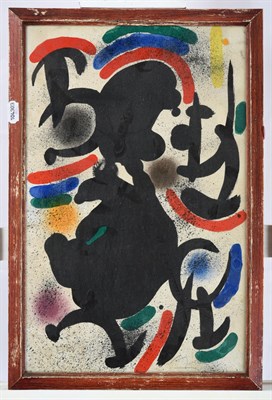 Lot 1016 - After Joan Miró (1893-1983) Spanish Lithograph VII, 1972 Signed and inscribed EA, lithograph,...