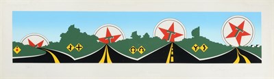 Lot 1098 - Allan d'Arcangelo (1930-1998) American ''Morning Star (Texaco)'' Signed and numbered 65/250,...