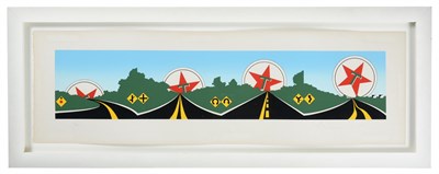 Lot 1098 - Allan d'Arcangelo (1930-1998) American ''Morning Star (Texaco)'' Signed and numbered 65/250,...