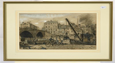 Lot 3 - Frederick (Fred) Cecil Jones RBA (1891-1966) ''York'' Signed, inscribed and dated 1943, mixed...
