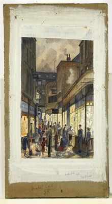 Lot 5 - Frederick (Fred) Cecil Jones RBA (1891-1966) ''Huddersfield'' Indistinctly signed, inscribed...
