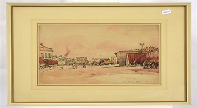 Lot 29 - Frederick (Fred) Lawson (1888-1968)  ''Leyburn'' Market Place Signed, inscribed and dated 1934, ink