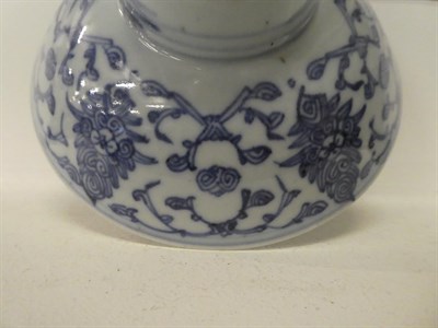 Lot 11 - Two 19th century Chinese dishes, seal marks and another Chinese blue and white dish (3)