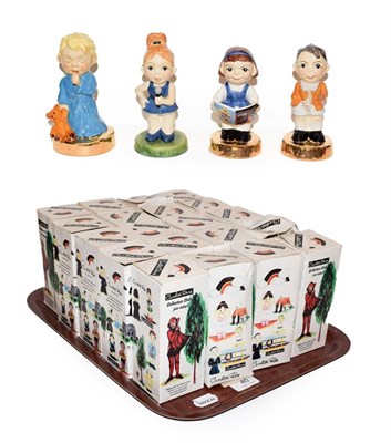 Lot 40 - Twenty boxed Carltonware Kids figures, boxed, to include Millenium x13, Bedtime, School Boy x5,...