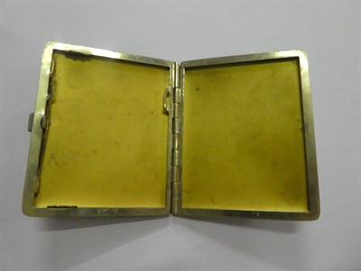 Lot 133 - A Victorian silver mounted snakeskin wallet with leather fitted interior, by William Amaziah...