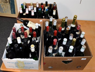 Lot 265 - Various French and German red and white table wines including Wine Society Bordeaux, red,...
