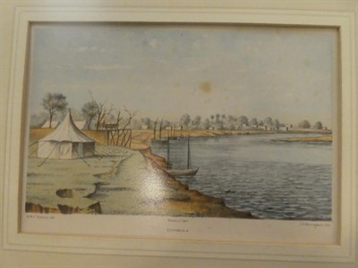 Lot 1015 - A quantity of 19th/20th century decorative prints to include views of Khartoum, Sudan, death of...