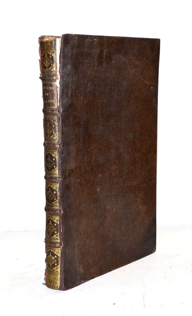 Lot 8 - Bizot [Pierre] Histoire Metallique de la Republique de Holland, Paris: Daniel Horthemels, 1687,...