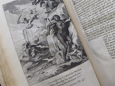 Lot 14 - Marolles (Michel de) Tableaux du Temple des Muses ..., Paris: de Sommaville, 1655, folio,...