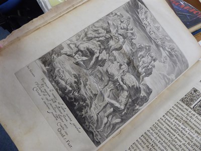 Lot 14 - Marolles (Michel de) Tableaux du Temple des Muses ..., Paris: de Sommaville, 1655, folio,...