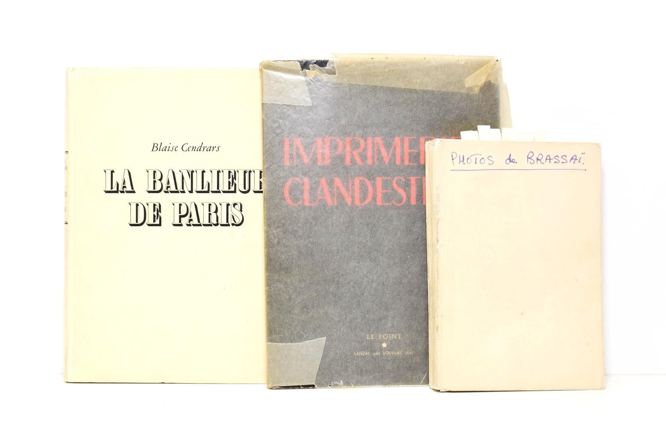 Lot 18 - Cendrars (Blaise) La Banlieue de Paris, Paris: Pierre Seghers, 1949, illustrated with 130...