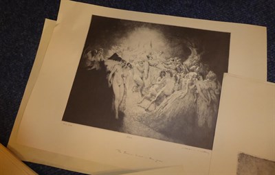 Lot 19 - After Lindsay (Norman) 1879-1969 A very large collection of limited edition monochrome prints,...