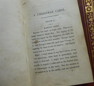 Lot 25 - Dickens (Charles) A Christmas Carol. In Prose, Being A Ghost Story Of Christmas, Chapman &...