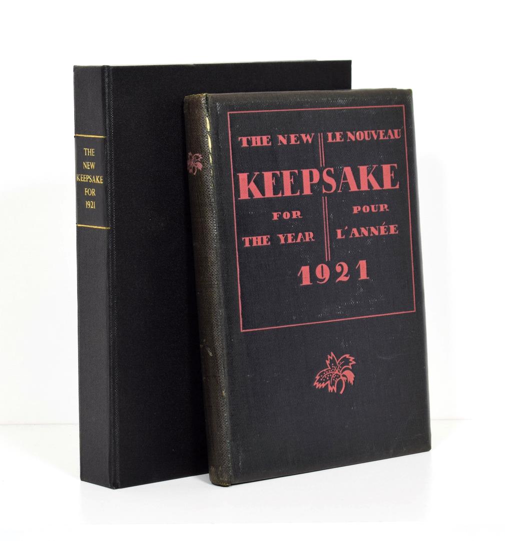 Lot 51 - Boulestin (X.M.) edit. The New Keepsake for the Year 1921, Chelsea Book Club, 1920, numbered...
