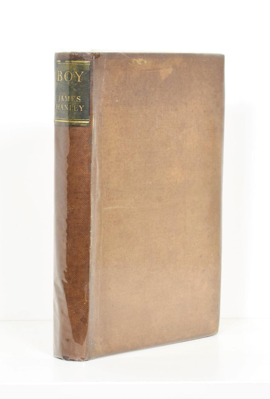 Lot 53 - Hanley (James) Boy, Boriswood, 1931, numbered limited edition of 145 (+15) , signed by the...