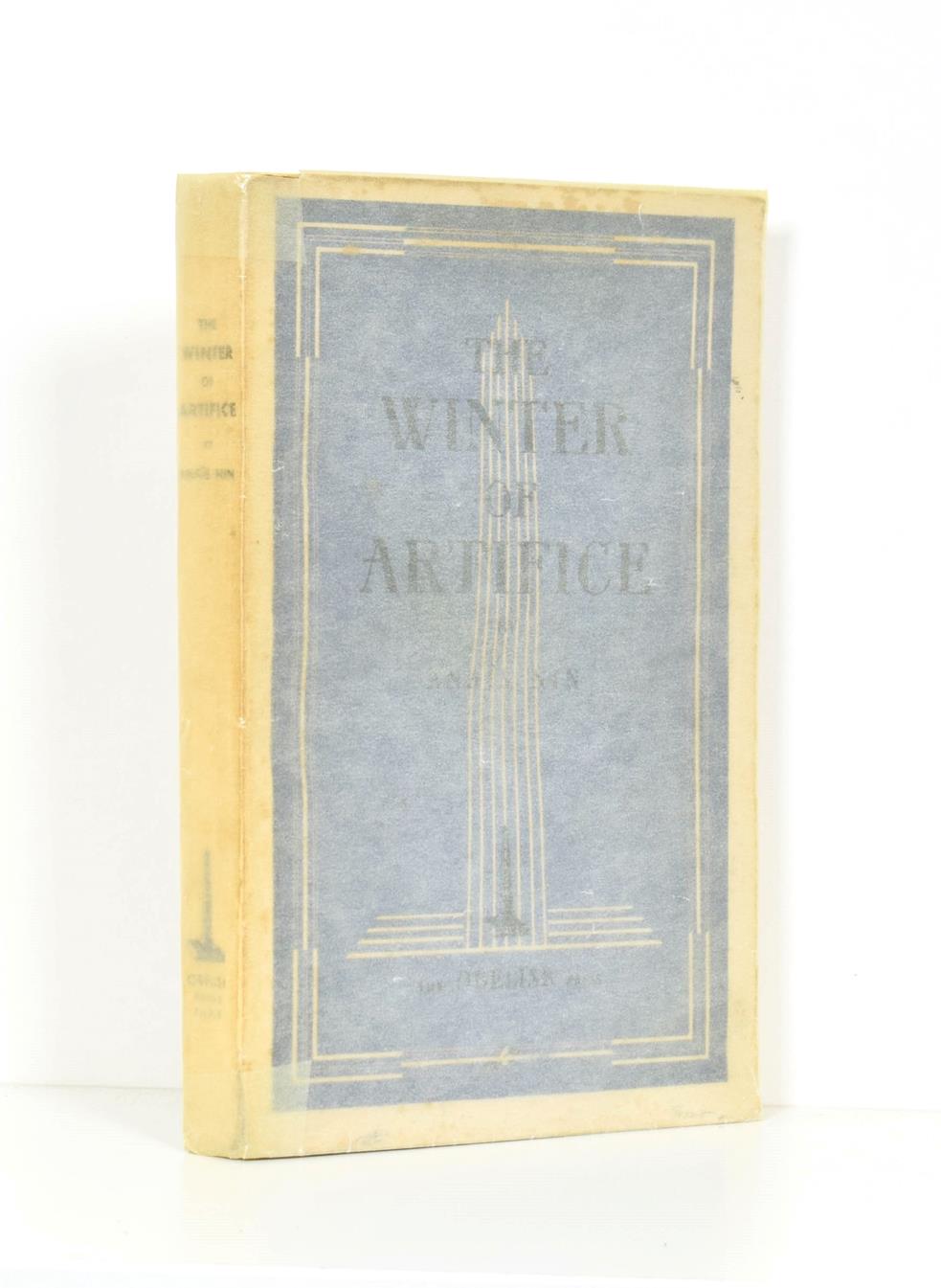 Lot 62 - Nin (Anais) The Winter of Solice, Paris: The Obelisk Press, no date, first edition, ownership...