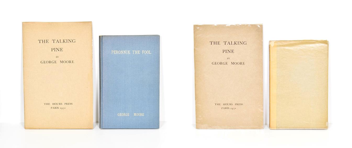 Lot 64 - Moore (George) Peronnik the Fool, Chapelle-Reanville: The Hours Press, 1928, numbered limited...
