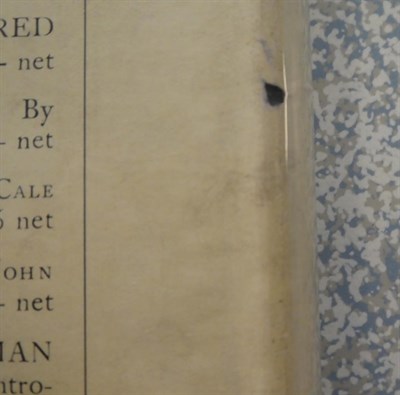 Lot 68 - Cunard (Nancy) Sublunary, Hodder and Stoughton, 1923, first edition, dust wrapper (torn and...