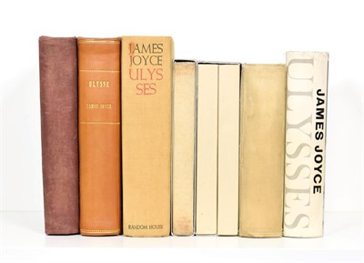 Lot 85 - Joyce (James) Ulysses, Paris: Shakespeare and Co., 1927, ninth printing, quarter cloth idem,...