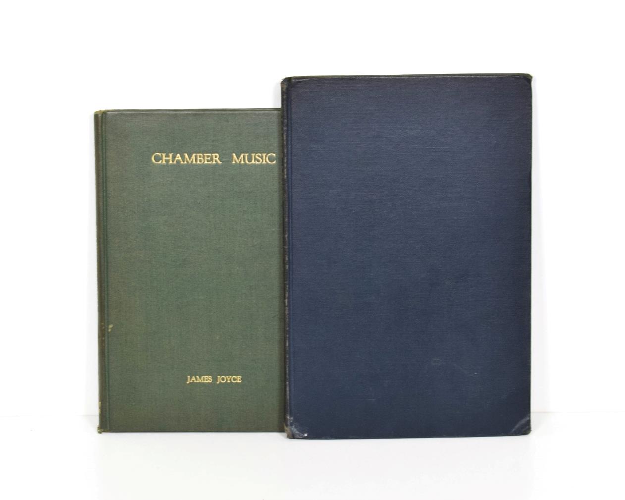 Lot 86 - Joyce (James) Chamber Music, The Egoist Press, 1923, third edition, original cloth; with a 1927...