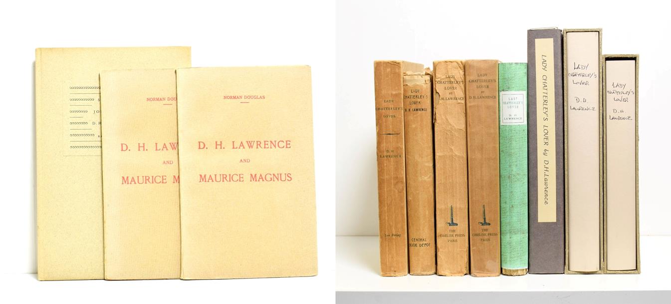 Lot 103 - Lawrence (D.H.) Lady Chatterley's Lover, Florence: privately printed, 1928, numbered limited...