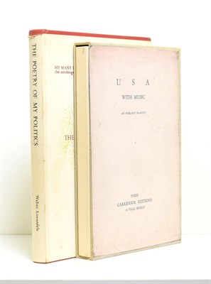 Lot 118 - Lowenfels (Walter) My Many Lives Vol 2: The Poetry of My Politics, Homestead: Olivant Press,...