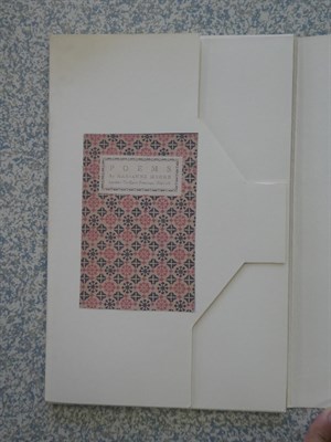 Lot 129 - Moore (Marianne) Poems, The Egoist Press, 1921, original printed wraps, modern card folder