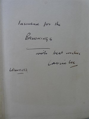 Lot 133 - Lee (Laurie) Cider With Rosie, Hogarth Press, 1959, first edition with 'fire-works' passage to page