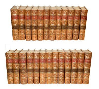 Lot 134 - Scott (Sir Walter) The Waverley Novels, Edinburgh: Adam and Charles Black, 1876, Library...