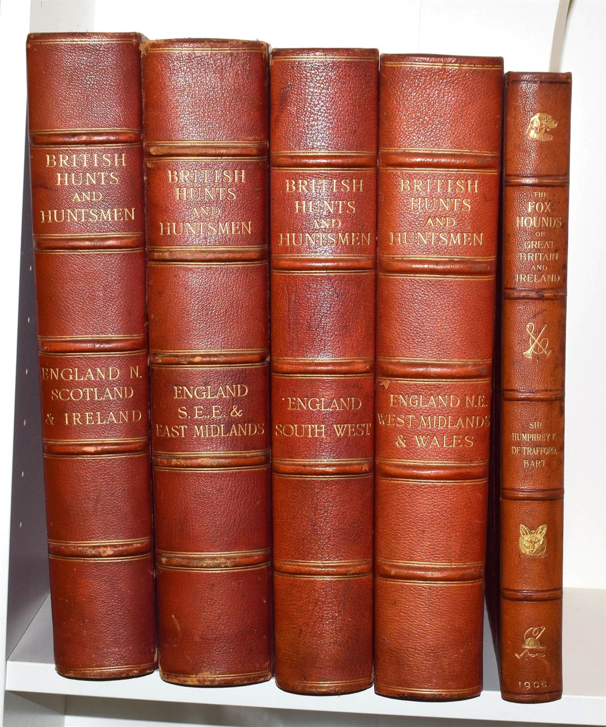 Lot 162 - The Sporting Life  British Hunts and Huntsmen ... Containing a Short History of each Fox and...